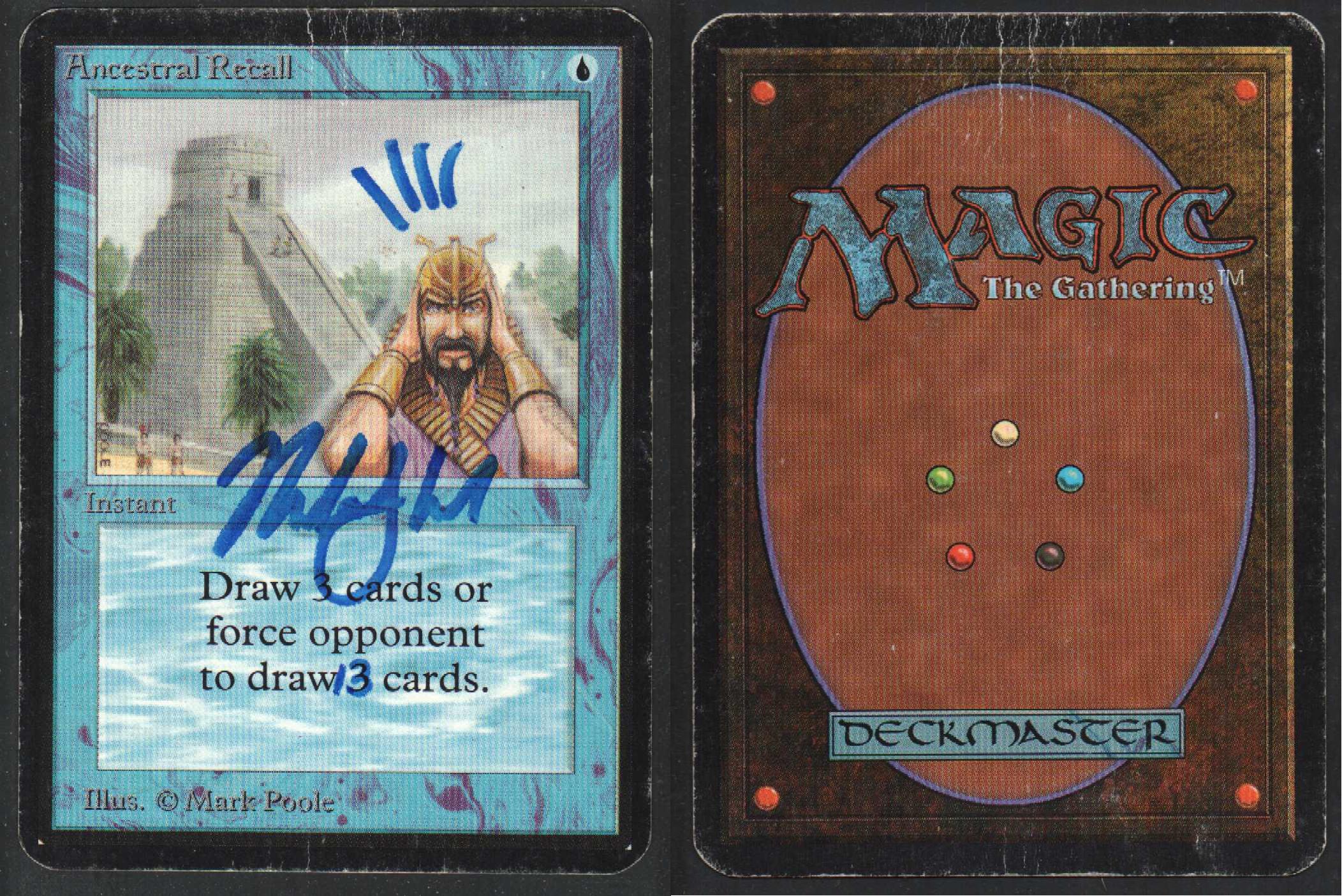mtg card frame template