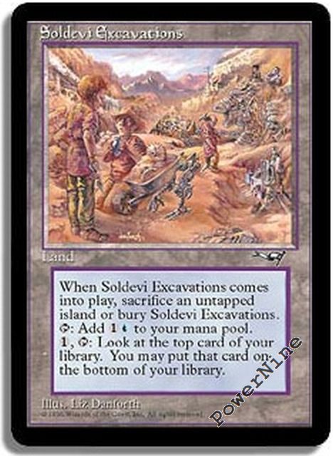... about 4 Soldevi Excavations - Alliances MtG Magic Land Rare 4x x4 ... about 4 Soldevi Excavations - Alliances MtG Magic Land Rare 4x x4