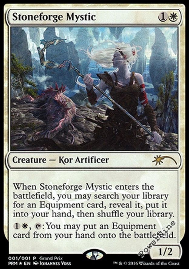 4 PROMO FOIL Stoneforge Mystic - Grand Prix Mtg Magic Rare 4x x4 | eBay 4 PROMO FOIL Stoneforge Mystic - Grand Prix Mtg Magic Rare 4x x4 | eBay