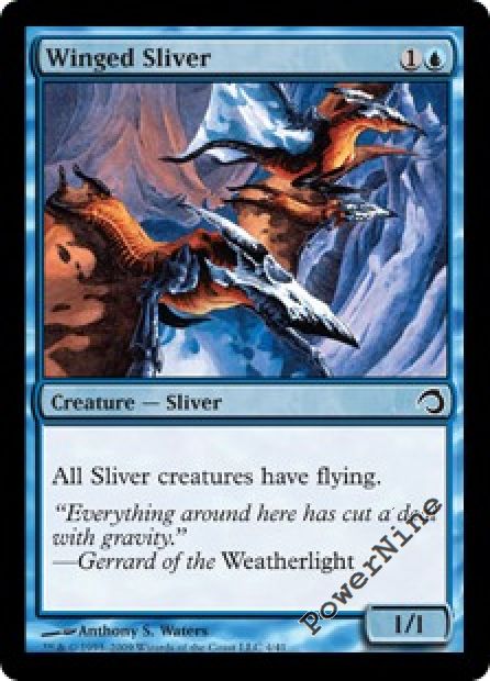 Magic Gathering Sliver Magic: The Gathering Spined Sliver Foil