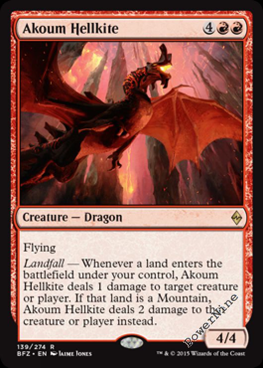 4 Akoum Hellkite