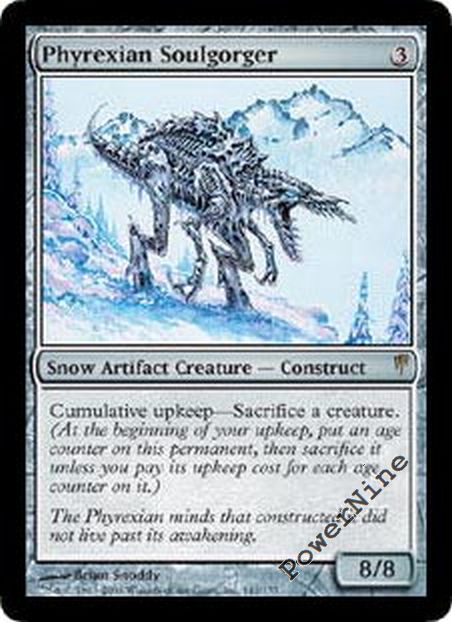 1x Phyrexian Soulgorger ColdSnap NM-Mint English MTG