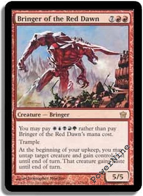 1 Bringer of the Red Dawn - Red Fifth Dawn Mtg Magic Rare 1x x1 | eBay