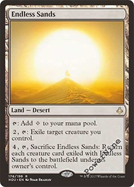 4x Endless Sands MTG Hour of Devastation NM Magic Regular