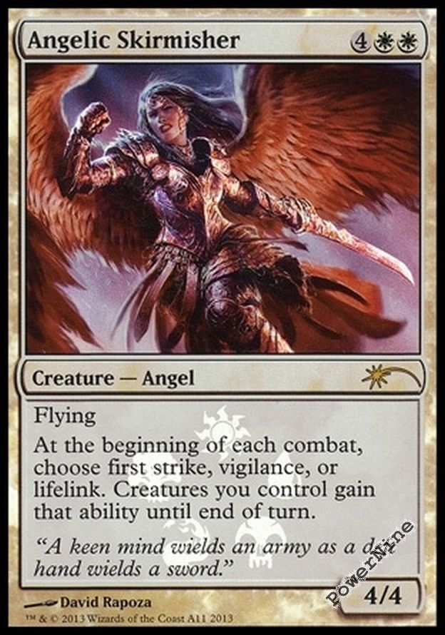 1 PROMO PLAYED FOIL Silverblade Paladin White Media Inserts Mtg Magic Rare 1x