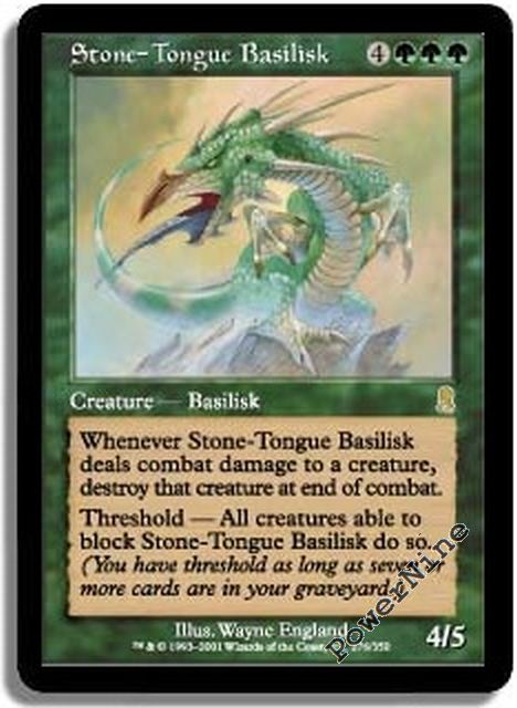 Stone-Tongue Basilisk MTG ODYSSEY