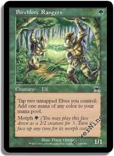 4 Birchlore Rangers ~ Lightly Played Onslaught 4x x4 Playset UltimateMTG Magic G