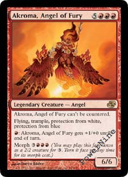 1 x MTG Akroma Angel of Fury Commander Anthology Mint//Near-Mint English