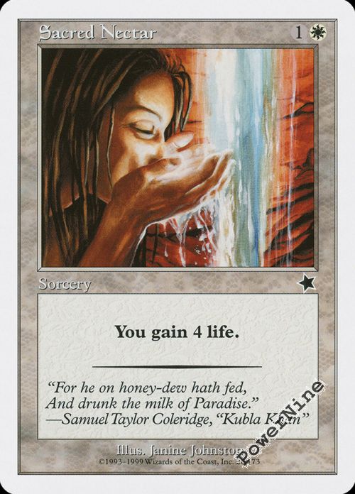 Magic the Gathering MTG Sacred Ground Eighth Edition LP