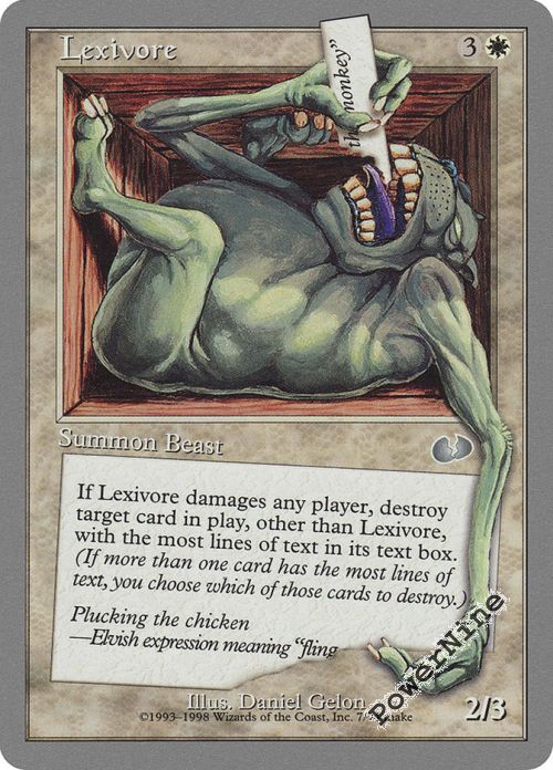 4 Lexivore White Unglued Mtg Magic Uncommon 4x X4 Ebay