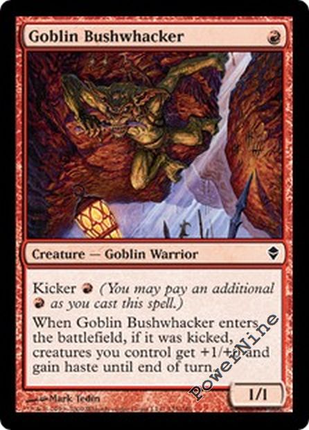 Kicker gobelin * MTG 4x Gobelin Ruinblaster-Zendikar